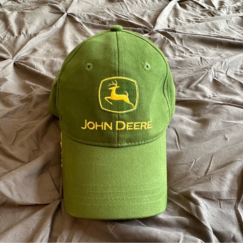 John Deere Green Baseball Cap